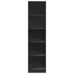 vidaXL Șifonier, negru, 50x50x200 cm, PAL vidaXL Șifonier, negru, 50x50x200 cm, PAL