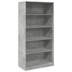 vidaXL Șifonier, gri beton, 100x50x200 cm, PAL vidaXL Șifonier, gri beton, 100x50x200 cm, PAL