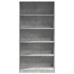 vidaXL Șifonier, gri beton, 100x50x200 cm, PAL vidaXL Șifonier, gri beton, 100x50x200 cm, PAL