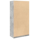 vidaXL Șifonier, gri beton, 100x50x200 cm, PAL vidaXL Șifonier, gri beton, 100x50x200 cm, PAL