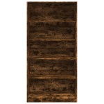 vidaXL Șifonier, stejar afumat, 100x50x200 cm, lemn prelucrat