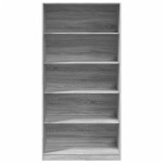 vidaXL Șifonier, gri sonoma, 100x50x200 cm, lemn prelucrat vidaXL Șifonier, gri sonoma, 100x50x200 cm, lemn prelucrat