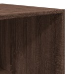 vidaXL Șifonier, stejar maro, 100x50x200 cm, lemn prelucrat vidaXL Șifonier, stejar maro, 100x50x200 cm, lemn prelucrat