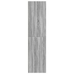 vidaXL Șifonier, gri sonoma, 30x50x200, lemn prelucrat vidaXL Șifonier, gri sonoma, 30x50x200, lemn prelucrat