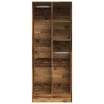 vidaXL Șifonier, lemn vechi, 80x50x200 cm, lemn prelucrat vidaXL Șifonier, lemn vechi, 80x50x200 cm, lemn prelucrat