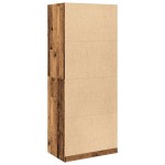 vidaXL Șifonier, lemn vechi, 80x50x200 cm, lemn prelucrat vidaXL Șifonier, lemn vechi, 80x50x200 cm, lemn prelucrat