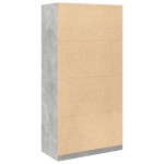 vidaXL Șifonier, gri beton, 100x50x200 cm, PAL vidaXL Șifonier, gri beton, 100x50x200 cm, PAL
