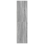 vidaXL Șifonier, gri sonoma, 100x50x200 cm, lemn prelucrat vidaXL Șifonier, gri sonoma, 100x50x200 cm, lemn prelucrat