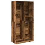 vidaXL Șifonier, lemn vechi, 100 x 50 x 200 cm, lemn prelucrat vidaXL Șifonier, lemn vechi, 100 x 50 x 200 cm, lemn prelucrat
