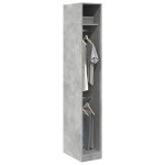 vidaXL Șifonier, gri beton, 30x50x200 cm, lemn prelucrat vidaXL Șifonier, gri beton, 30x50x200 cm, lemn prelucrat