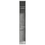 vidaXL Șifonier, gri beton, 30x50x200 cm, lemn prelucrat vidaXL Șifonier, gri beton, 30x50x200 cm, lemn prelucrat