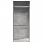 vidaXL Șifonier, gri beton, 80x50x200 cm, lemn prelucrat vidaXL Șifonier, gri beton, 80x50x200 cm, lemn prelucrat