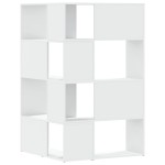 vidaXL Bibliotecă 4 niveluri, alb, 85x85x140 cm, lemn prelucrat vidaXL Bibliotecă 4 niveluri, alb, 85x85x140 cm, lemn prelucrat