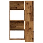 vidaXL Bibliotecă 4 niveluri lemn vechi 85x85x140 cm lemn prelucrat vidaXL Bibliotecă 4 niveluri lemn vechi 85x85x140 cm lemn prelucrat