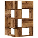 vidaXL Bibliotecă 4 niveluri lemn vechi 85x85x140 cm lemn prelucrat vidaXL Bibliotecă 4 niveluri lemn vechi 85x85x140 cm lemn prelucrat