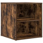 vidaXL Dulap colțar, stejar fumuriu, 160x40x45 cm, lemn prelucrat