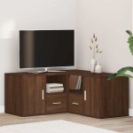 vidaXL Dulap colțar, stejar maro, 160x40x45 cm, lemn prelucrat vidaXL Dulap colțar, stejar maro, 160x40x45 cm, lemn prelucrat