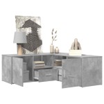vidaXL Dulap colțar, stejar maro, 160x40x45 cm, lemn prelucrat vidaXL Dulap colțar, stejar maro, 160x40x45 cm, lemn prelucrat