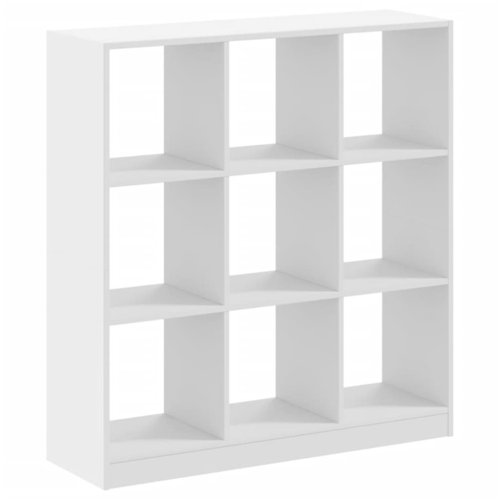 vidaXL Bibliotecă, alb, 102x32x108 cm, lemn prelucrat