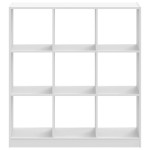 vidaXL Bibliotecă, alb, 102x32x108 cm, lemn prelucrat vidaXL Bibliotecă, alb, 102x32x108 cm, lemn prelucrat