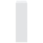 vidaXL Bibliotecă, alb, 102x32x108 cm, lemn prelucrat vidaXL Bibliotecă, alb, 102x32x108 cm, lemn prelucrat