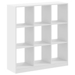 vidaXL Bibliotecă, alb, 102x32x108 cm, lemn prelucrat vidaXL Bibliotecă, alb, 102x32x108 cm, lemn prelucrat