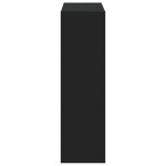 vidaXL Bibliotecă, negru, 102x32x108 cm, lemn prelucrat vidaXL Bibliotecă, negru, 102x32x108 cm, lemn prelucrat