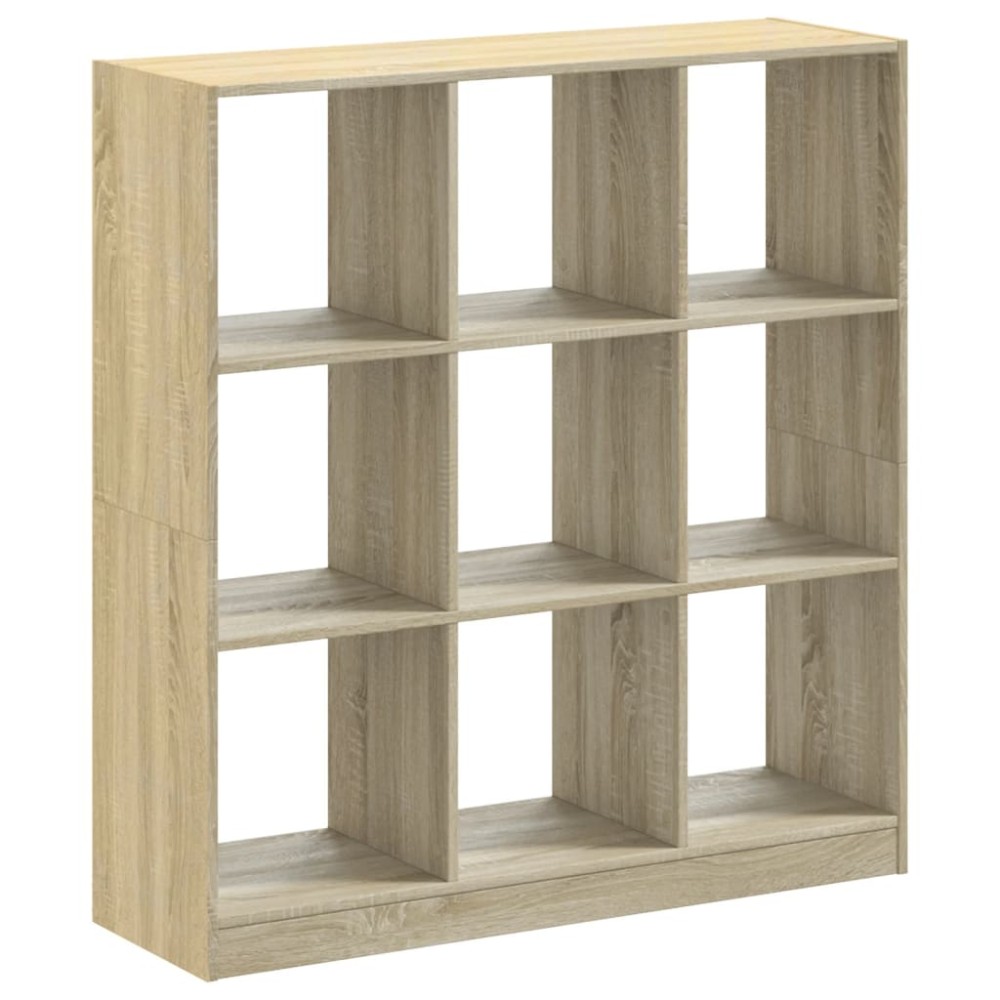 vidaXL Bibliotecă, stejar sonoma, 102x32x108 cm, lemn prelucrat