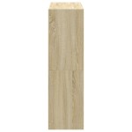 vidaXL Bibliotecă, stejar sonoma, 102x32x108 cm, lemn prelucrat vidaXL Bibliotecă, stejar sonoma, 102x32x108 cm, lemn prelucrat