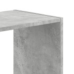 vidaXL Bibliotecă, gri beton, 102x32x108 cm, lemn prelucrat vidaXL Bibliotecă, gri beton, 102x32x108 cm, lemn prelucrat