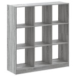 vidaXL Bibliotecă, gri sonoma, 102x32x108 cm, lemn prelucrat vidaXL Bibliotecă, gri sonoma, 102x32x108 cm, lemn prelucrat