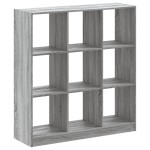 vidaXL Bibliotecă, gri sonoma, 102x32x108 cm, lemn prelucrat vidaXL Bibliotecă, gri sonoma, 102x32x108 cm, lemn prelucrat