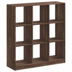 vidaXL Bibliotecă, stejar maro, 102x32x108 cm, lemn prelucrat