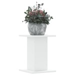 vidaXL Suporturi de plante, 2 buc., alb, 30x30x40 cm, lemn prelucrat vidaXL Suporturi de plante, 2 buc., alb, 30x30x40 cm, lemn prelucrat