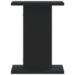 vidaXL Suporturi de plante 2 buc. negru 30x30x40 cm lemn prelucrat vidaXL Suporturi de plante 2 buc. negru 30x30x40 cm lemn prelucrat