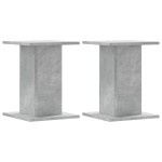 vidaXL Suport de plante, 2 buc., gri beton, 30x30x40 cm lemn prelucrat vidaXL Suport de plante, 2 buc., gri beton, 30x30x40 cm lemn prelucrat