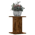 vidaXL Suporturi de plante 2 buc. stejar fumuriu 30x30x40 cm lemn vidaXL Suporturi de plante 2 buc. stejar fumuriu 30x30x40 cm lemn