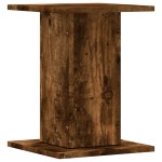 vidaXL Suporturi de plante 2 buc. stejar fumuriu 30x30x40 cm lemn vidaXL Suporturi de plante 2 buc. stejar fumuriu 30x30x40 cm lemn