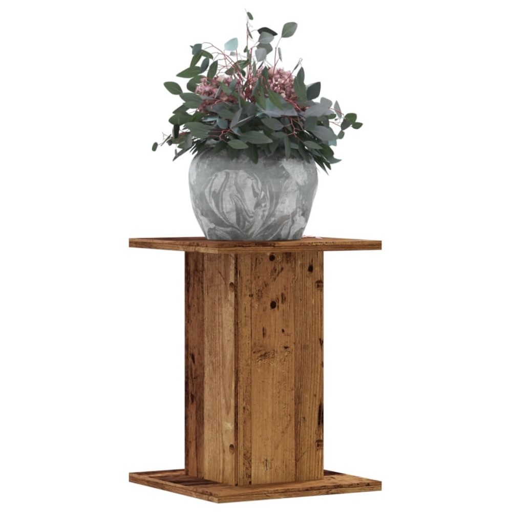 vidaXL Suporturi de plante 2 buc. lemn vechi 30x30x40cm lemn prelucrat