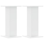vidaXL Suporturi de plante, 2 buc., alb, 30x30x60 cm, lemn prelucrat vidaXL Suporturi de plante, 2 buc., alb, 30x30x60 cm, lemn prelucrat