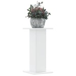 vidaXL Suporturi de plante, 2 buc., alb, 30x30x60 cm, lemn prelucrat vidaXL Suporturi de plante, 2 buc., alb, 30x30x60 cm, lemn prelucrat
