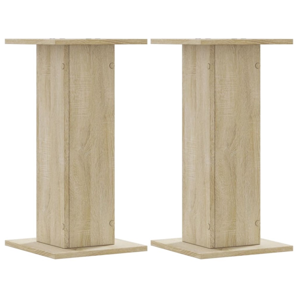 vidaXL Suporturi de plante 2 buc. sonoma 30x30x60 cm lemn prelucrat