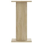 vidaXL Suporturi de plante 2 buc. sonoma 30x30x60 cm lemn prelucrat vidaXL Suporturi de plante 2 buc. sonoma 30x30x60 cm lemn prelucrat