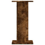 vidaXL Suporturi de plante 2 buc. stejar fumuriu 30x30x60 cm lemn vidaXL Suporturi de plante 2 buc. stejar fumuriu 30x30x60 cm lemn