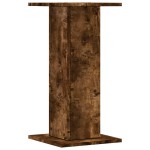vidaXL Suporturi de plante 2 buc. stejar fumuriu 30x30x60 cm lemn vidaXL Suporturi de plante 2 buc. stejar fumuriu 30x30x60 cm lemn