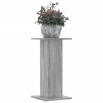 vidaXL Suporturi de plante 2 buc. gri sonoma 30x30x60cm lemn prelucrat vidaXL Suporturi de plante 2 buc. gri sonoma 30x30x60cm lemn prelucrat