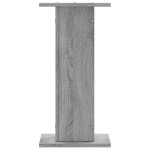vidaXL Suporturi de plante 2 buc. gri sonoma 30x30x60cm lemn prelucrat vidaXL Suporturi de plante 2 buc. gri sonoma 30x30x60cm lemn prelucrat