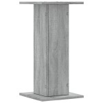 vidaXL Suporturi de plante 2 buc. gri sonoma 30x30x60cm lemn prelucrat vidaXL Suporturi de plante 2 buc. gri sonoma 30x30x60cm lemn prelucrat