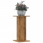 vidaXL Suporturi de plante, 2 buc., stejar artizanal, 30x30x60cm, lemn vidaXL Suporturi de plante, 2 buc., stejar artizanal, 30x30x60cm, lemn