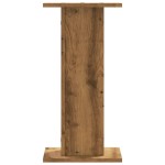 vidaXL Suporturi de plante, 2 buc., stejar artizanal, 30x30x60cm, lemn vidaXL Suporturi de plante, 2 buc., stejar artizanal, 30x30x60cm, lemn